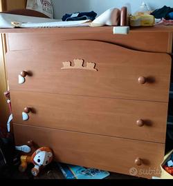 Fasciatoio Pali con cassettiera