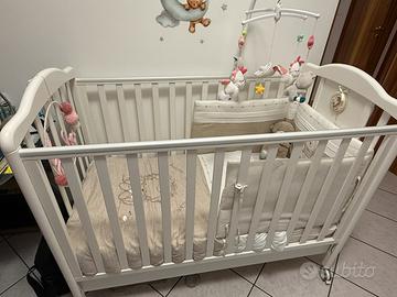 Lettino Italbaby Mon Amour bianco