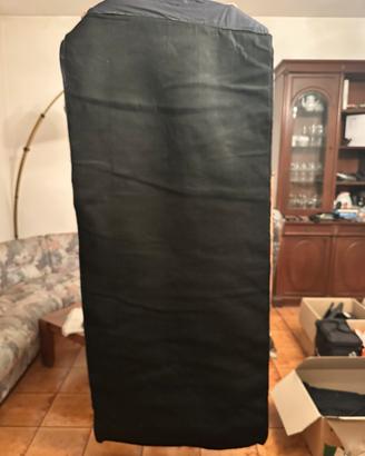Tenda insonorizzante per porta finestra singola