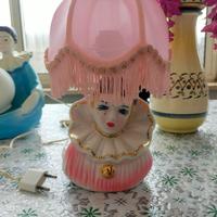 Lampada Pierrot in ceramica 