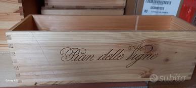 cassetta in legno porta vino