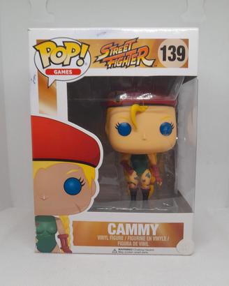 Funko POP Cammy 139 Games Figure Street Fighter