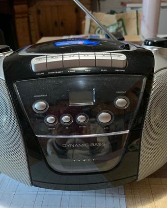 Radio mangianastri e lettore cd