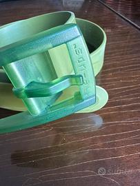 Cintura uomo tie-ups verde oliva