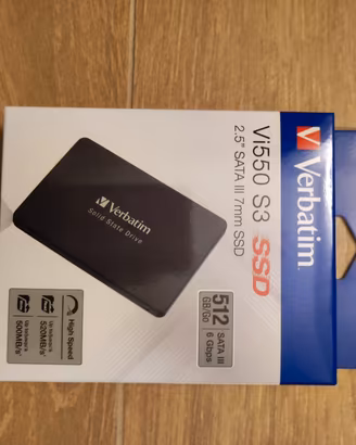 SSD VERBATIM 512 GB - Vi550 SATA III 