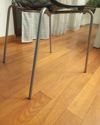 struttura  acciaio sedia calligaris ice 