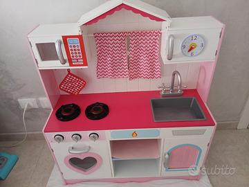 Cucina per Bambini in Legno completa di accessori