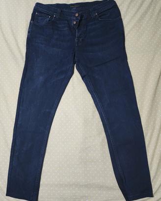 Jeans Nudie Jeans Grim Tim Nero Washed