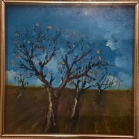 Quadro campagna autunno