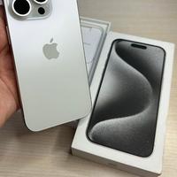 Apple iPhone 15 pro 256gb titanium white