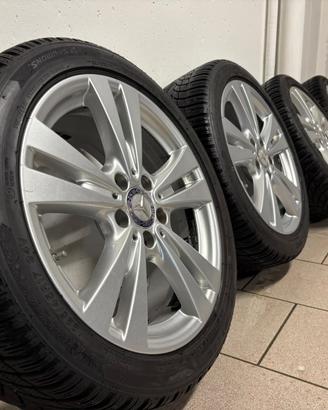 Set 4 Cerchi in Lega Mercedes 17" + Pneumatici