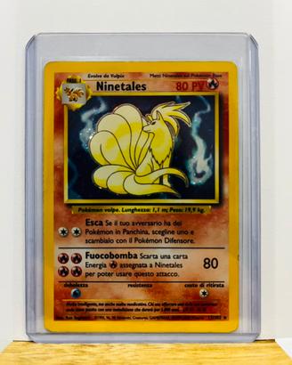 Pokemon Ninetales holo set base
