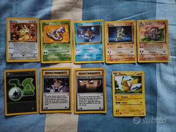 Carte Pokemon Vintage ( blocco)