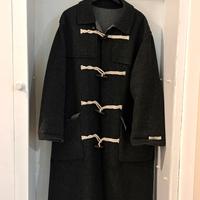 Cappotto duffle coat lana e cashmere handmade