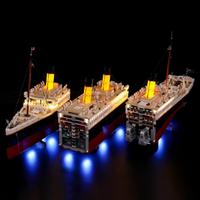 LEGO TITANIC 10294 + Led Kit installato e montato