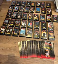 41 Vhs Il grande cinema del Terrore collezione 93’
