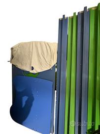 Camera completa con letto a castello artigianale