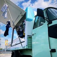 Ape furgonato allestimento itinerante