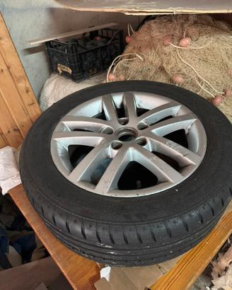 Cerchi con gomme volkswagen 205/55/16