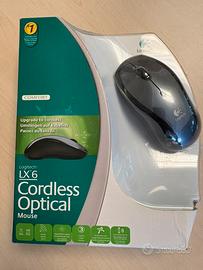 Mouse Wireless Logitech LX6 Cordless Optical Nuovo