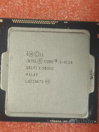 Cpu i3-4150 4° Generazione