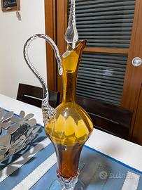 Bottiglia d’arredo in vetro