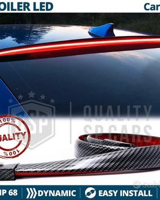 SPOILER LED Posteriore per CITROEN Carbon Look