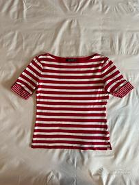 T-shirt Lauren Ralph Lauren modello Scollo a Barca