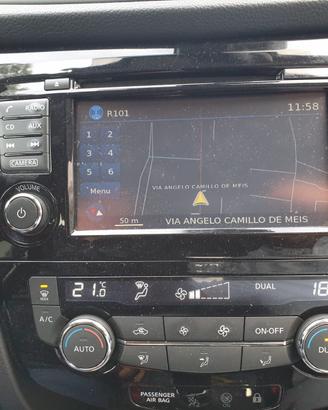 Autoradio-navigatore di serie per nissan Qashqai J