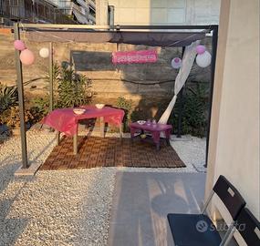 Gazebo moderno da giardino
