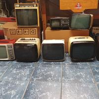 televisori vintage space -age anni 70