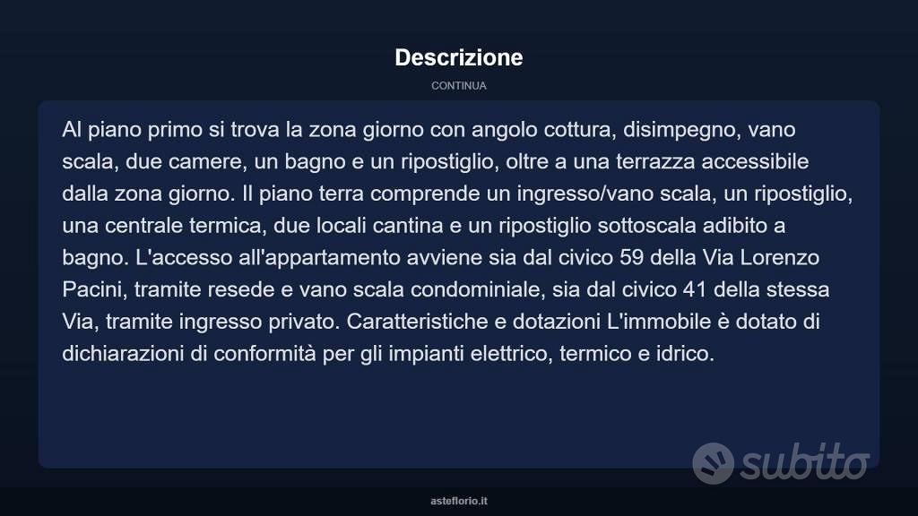 Appartamento – San Marcello Piteglio, Mammiano - Vista 4