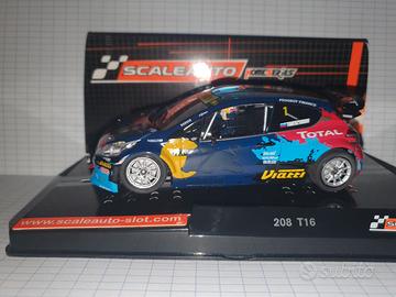 Slot car SCALEAUTO Peugeot 208 T16
