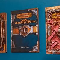 3 manuali d&d dungeons&dragons 3a edizione 