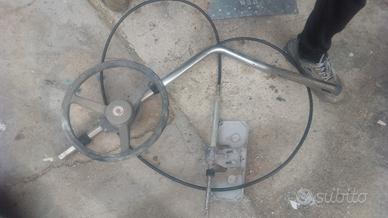 timoneria completa Gommone tender 