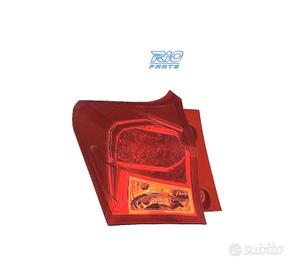 FANALE SINISTRO TOYOTA AURIS 5P 13-15 LED AMBRA RO