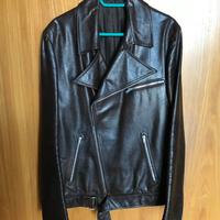 Chiodo uomo in pelle