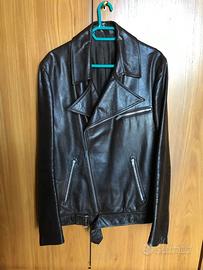 Chiodo uomo in pelle