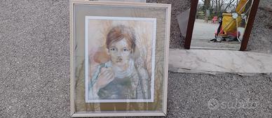 Quadro a tempera 50x70 