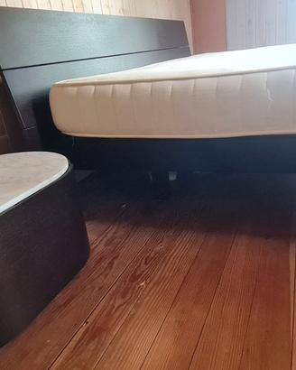 Letto  Lema KinG size completo di  Cassetti Ovali