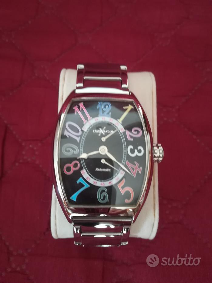 Montre Automatique Kriss Kador C846937V - Acier, étanche, Avec Date, Neuve étiquetée