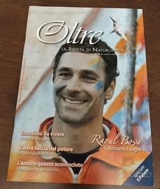 Oltre con Raul Bova . Rivista naturopatia 62 pagin