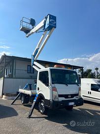NISSAN CABSTAR 35.12 PIATTAFORMA 20M CON CESTELLO