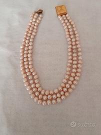 Collana in perle d'acqua dolce