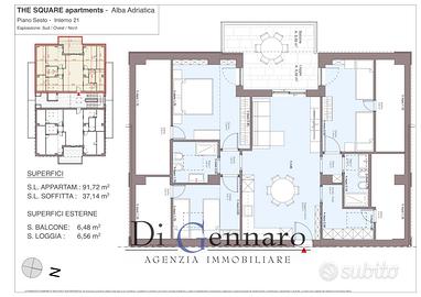 Trilocale - Alba Adriatica