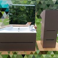 mobile bagno nuovo lavandino specchio led touch