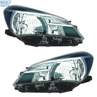 FARI PER TOYOTA YARIS 5P 14-16 FONDO NERO