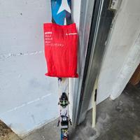 Sci Alpinismo Black land  78  cm158  + pelli + dyn