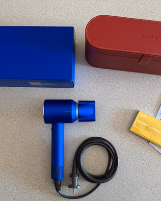 Asciugacapelli Dyson Supersonic - Blu e Oro