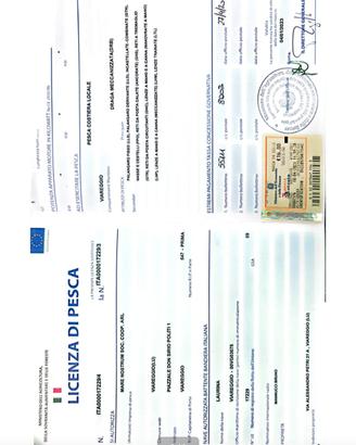licenza pesca professionale 